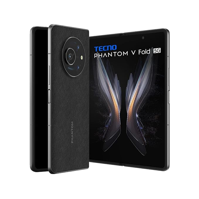 TECNO Phantom V Fold 5G Black (12GB RAM,256GB Storage)