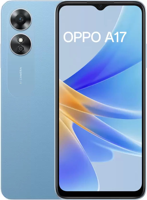 Oppo A17 (4GB RAM,64GB Storage)-Blue