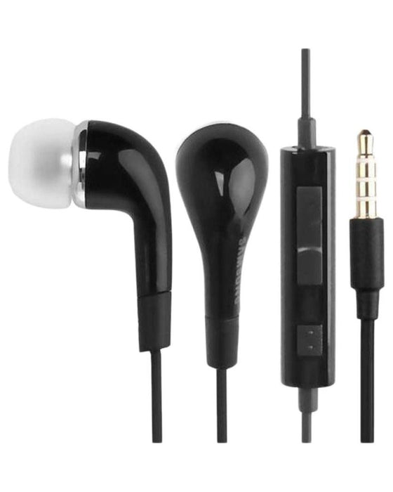 Samsung Original Wired in Ear Earphones with Mic-Black (EHS64)