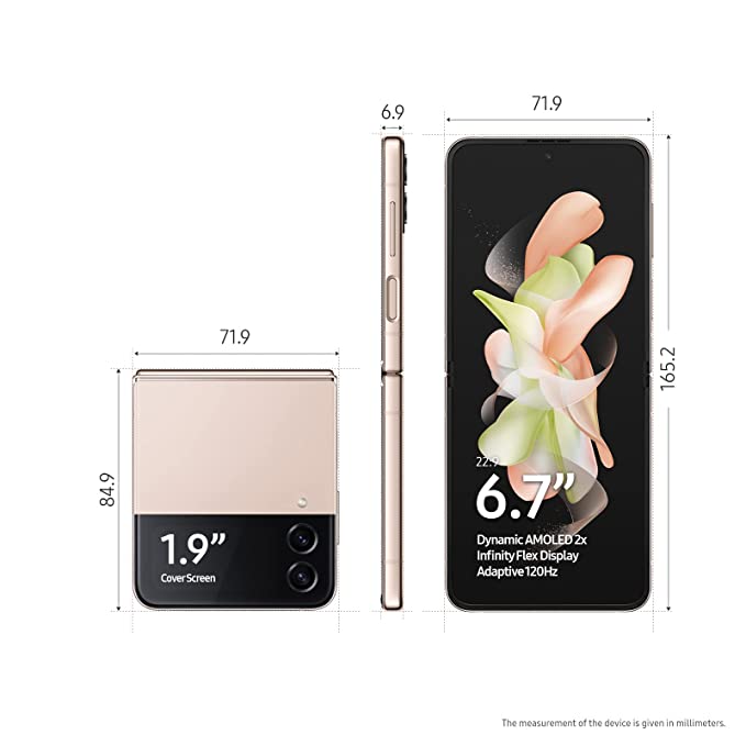 Samsung Galaxy Z Flip4 5G (Pink Gold, 8GB RAM, 256GB Storage) without watch offer