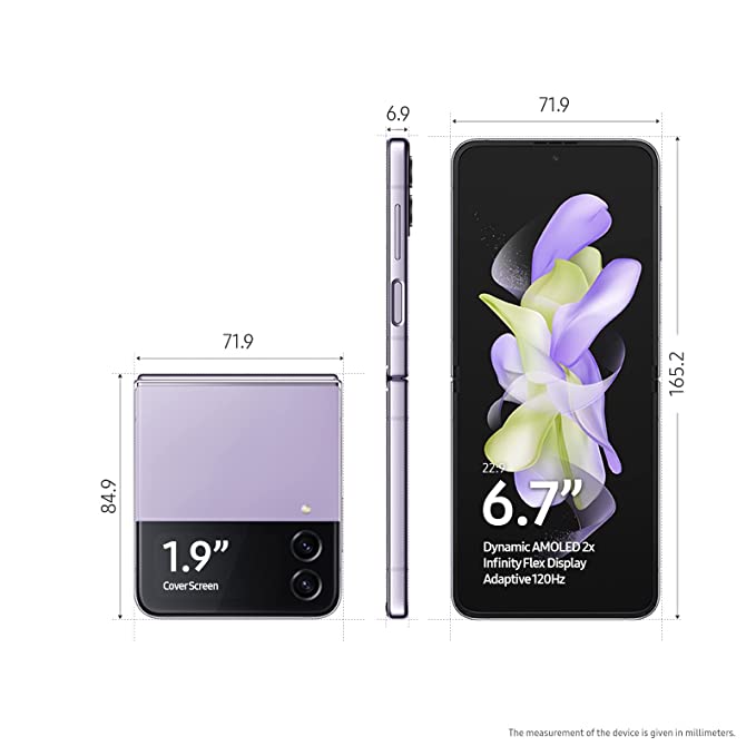 Samsung Galaxy Z Flip4 5G (Bora Purple, 8GB RAM, 128GB Storage) Without Watch offer