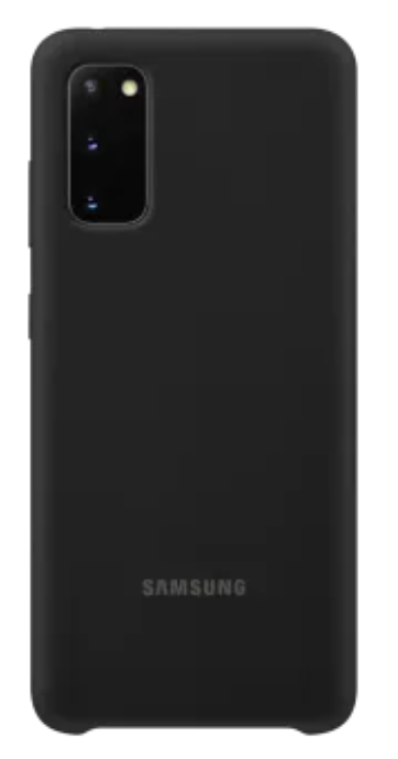 Samsung Galaxy S20 Silicon Cover-Black (EF-PG980TBEGIN)