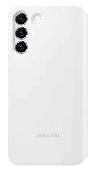 Samsung Galaxy S22 Plus Smart Clear View Cover-White